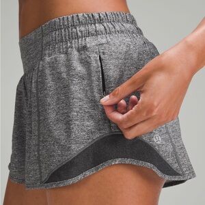 Lululemon Run Hotty Hot Low-Rise Lined Shorts - Size 8